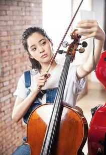 欧阳娜娜拉大提琴视频,青春与艺术的完美融合